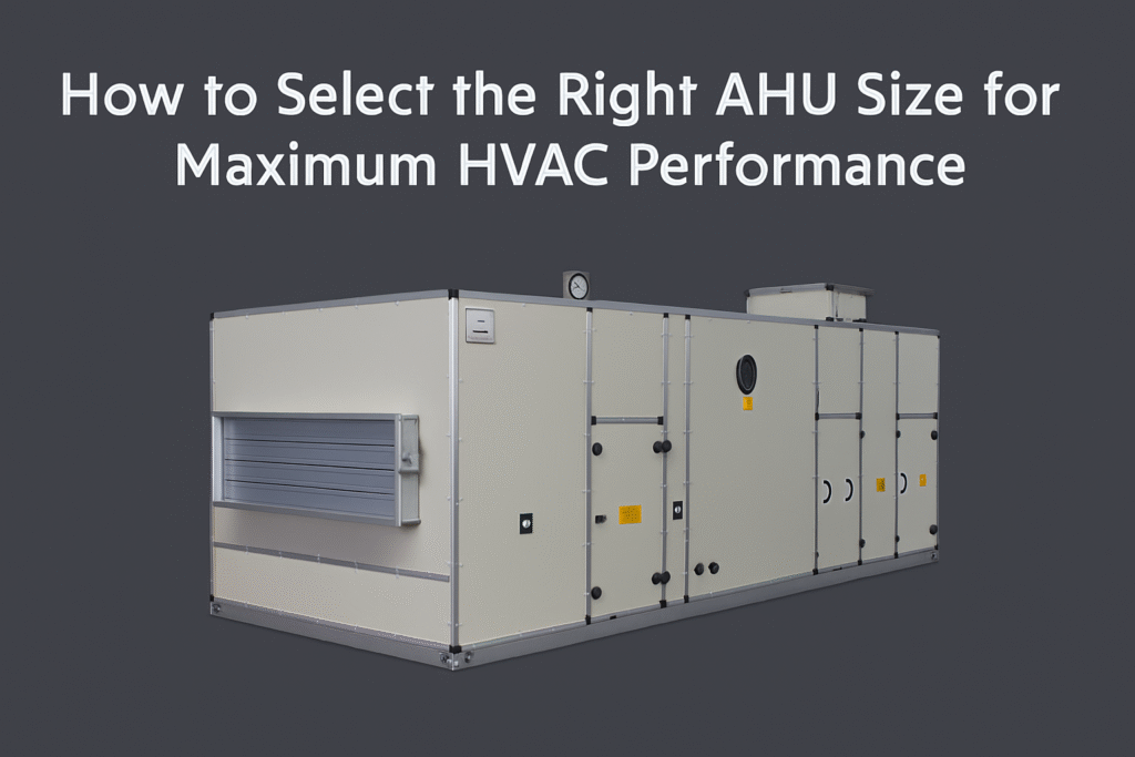 How to Select the Right AHU Size