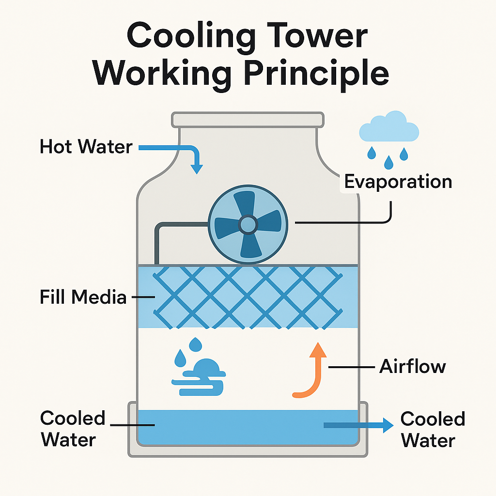 Cooling Tower Diagram