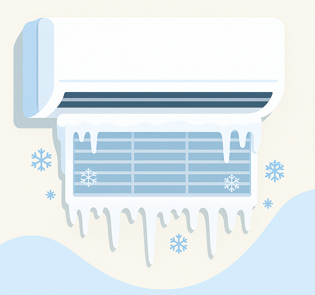 Frozen Evaporator Coils
